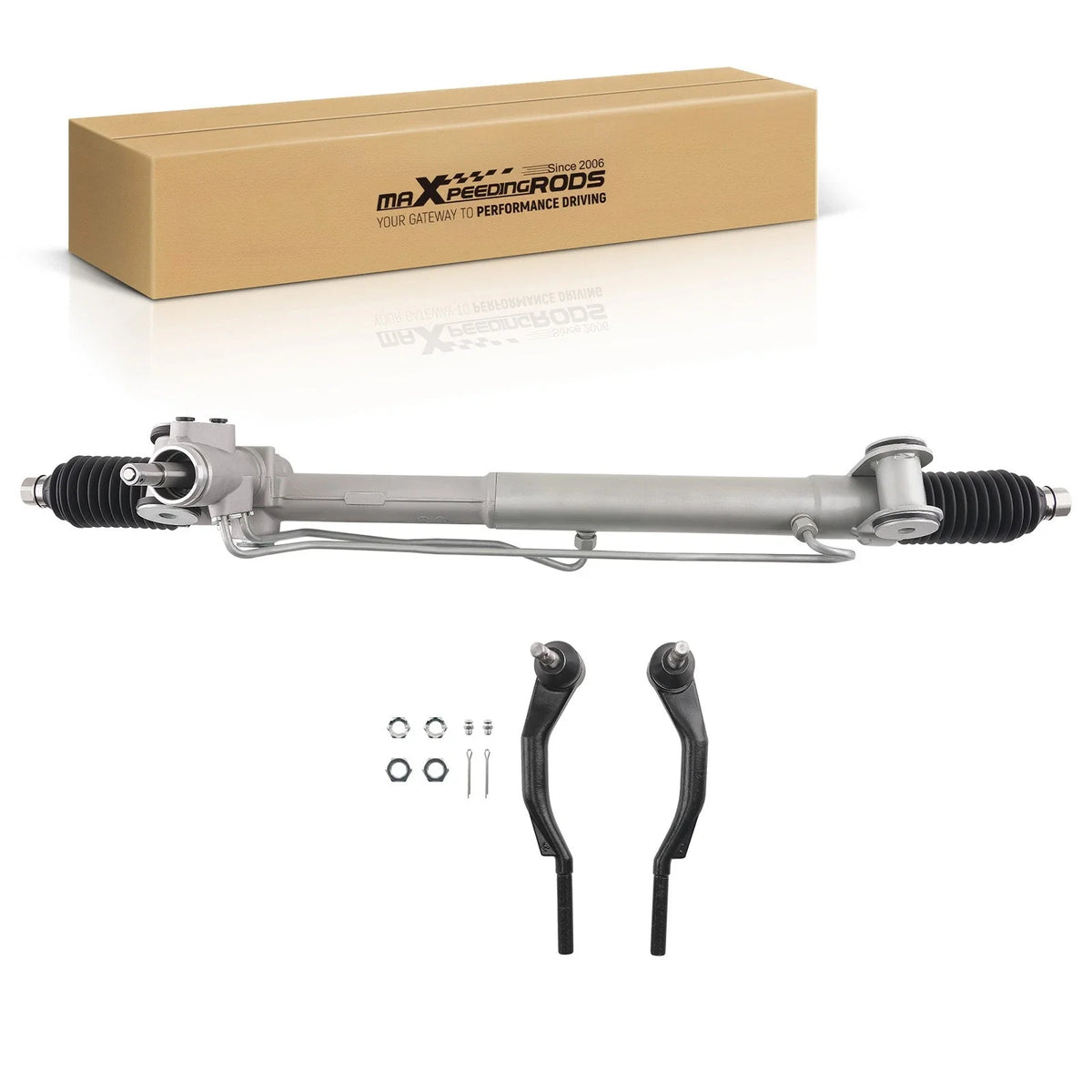 Rack and Pinion + Outer Tie Rod End for Chevy Trailblazer Envoy (2003–2009)