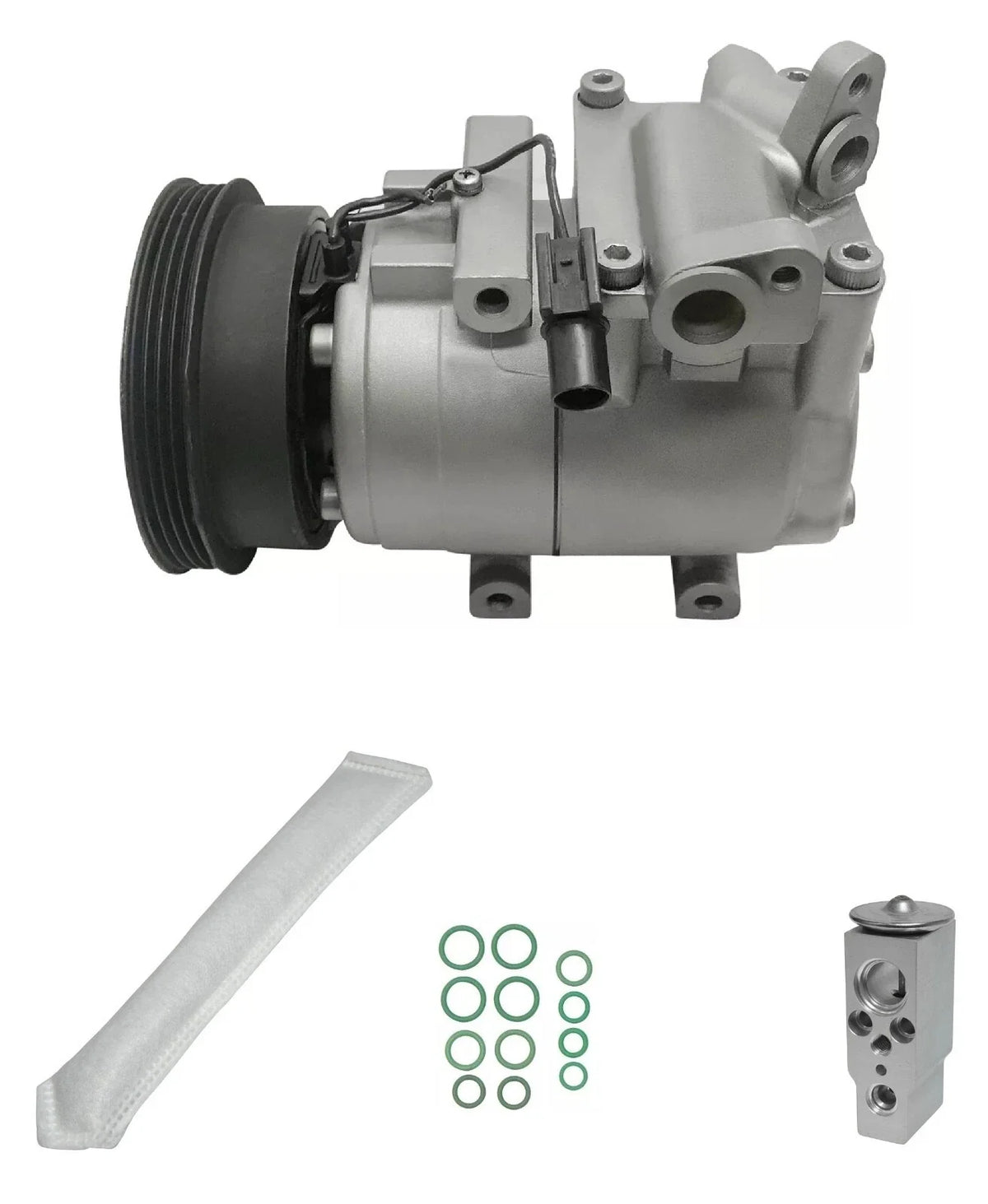 A/C Compressor Kit Replacement for Hyundai Accent 1.5L (2001–2005)