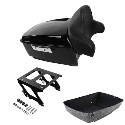 Trunk Backrest Mount Rack for Harley Street Bob FXBBS 2018-2026
