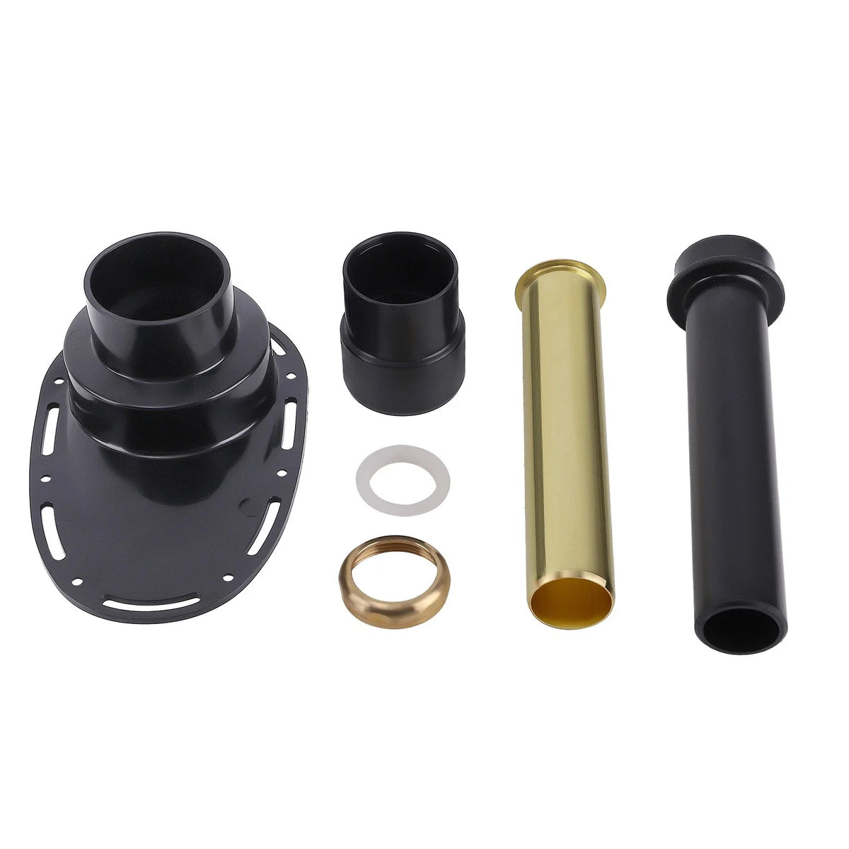 Tub Drain Rough-in Kit for Free Standing Bathtub (Brass & ABS)