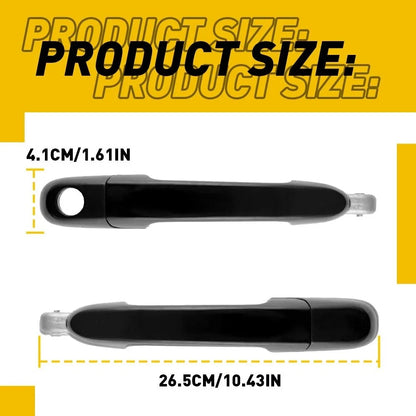 Exterior Door Handle Set for Hyundai Accent (2006-2011) - 4 Pieces