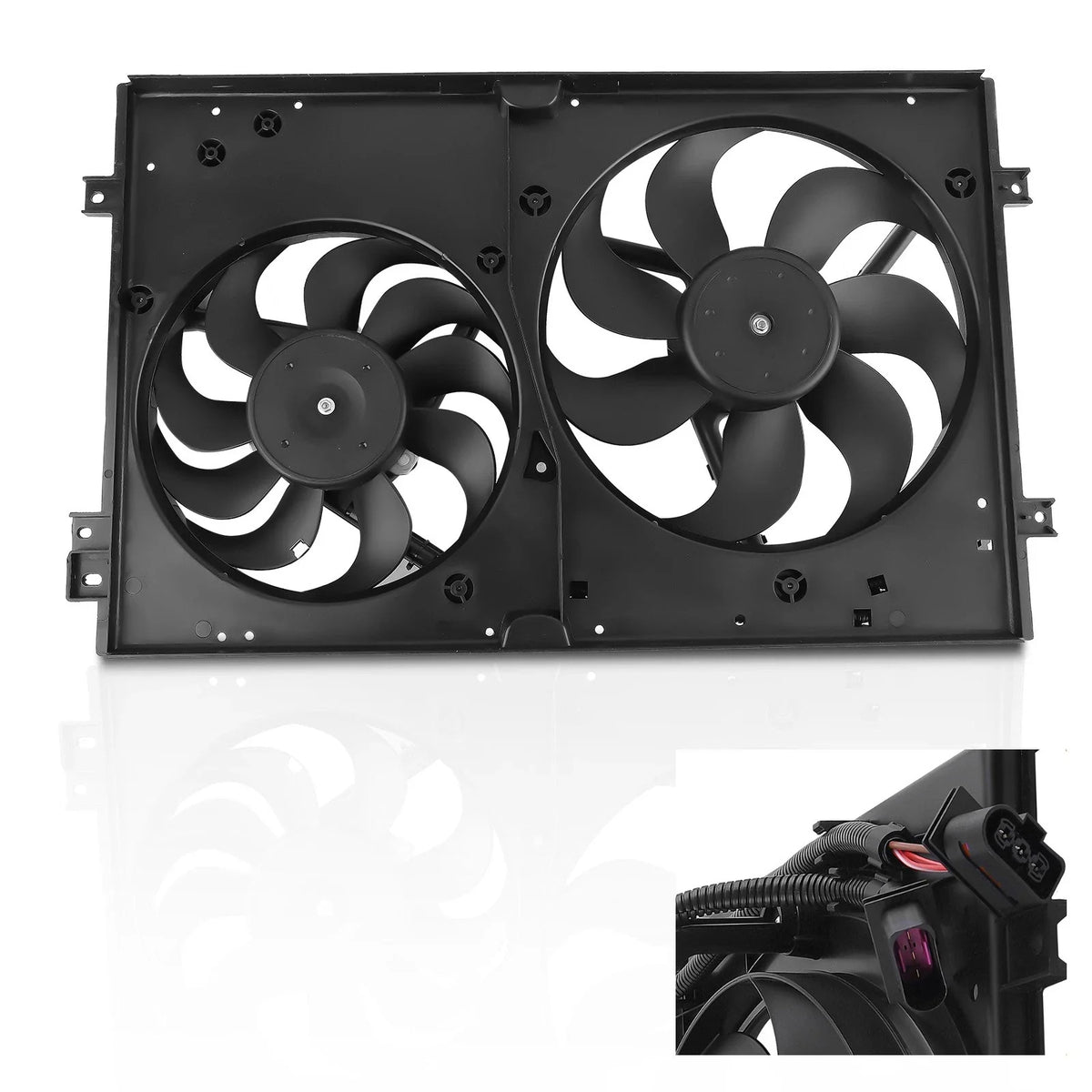 Radiator Cooling Fan Assembly for Audi TT/TT Quattro (2000-2004)