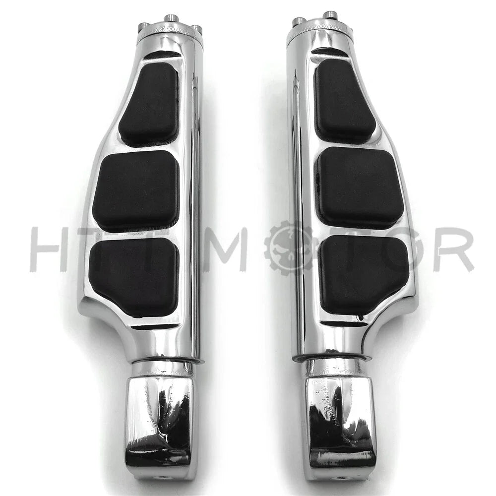 Flat Wing Chrome Footpegs for Yamaha XV250 V-Star 250 (2008-2017)