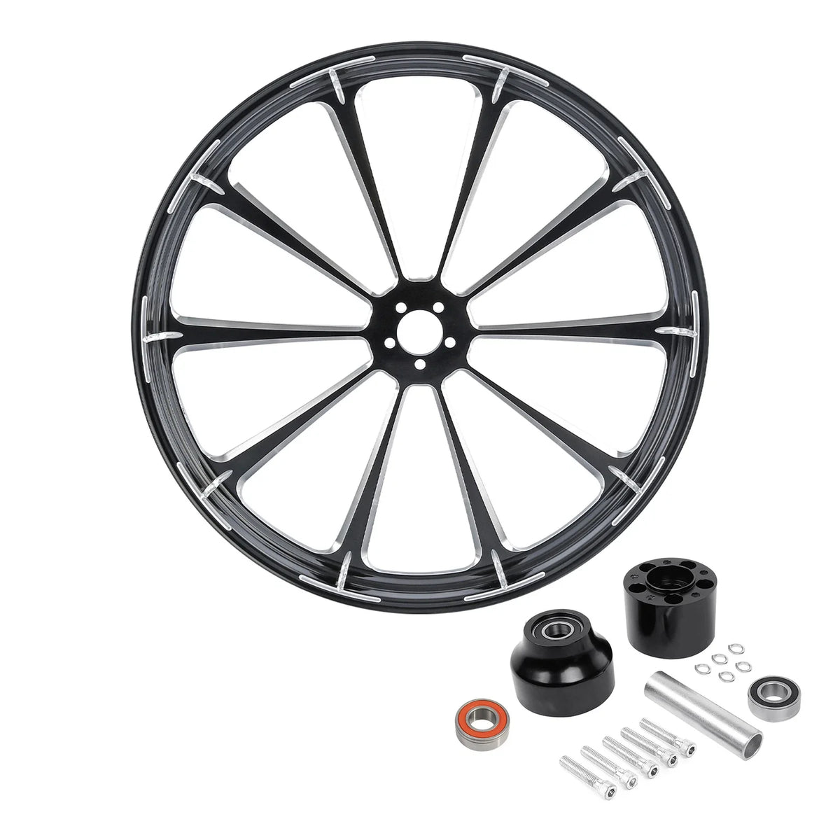 30" Front Rim Hub ABS for Harley Touring (2008–2025)