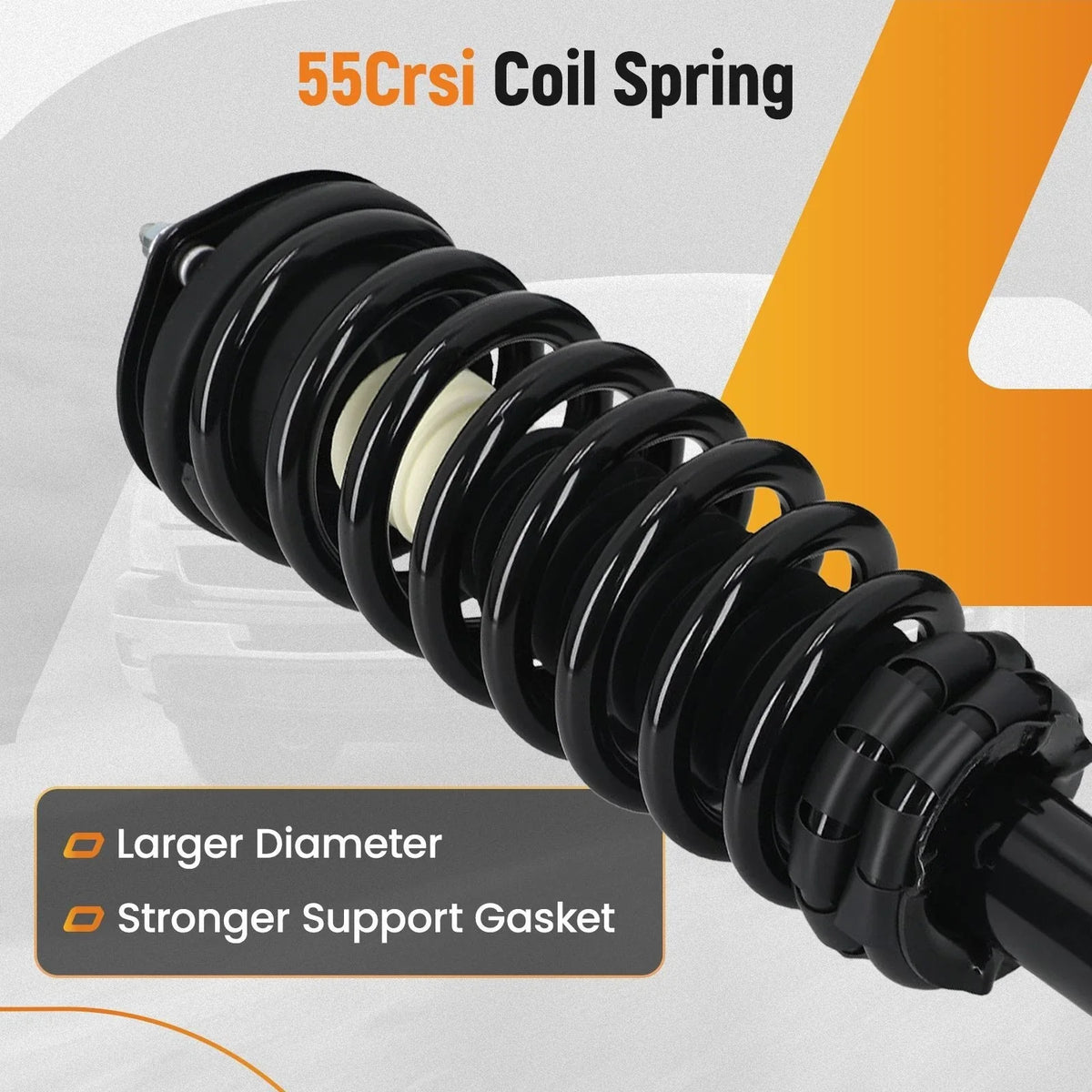 Front and Rear Struts w/Spring & Sway Bar End Links for Milan 2006-2009
