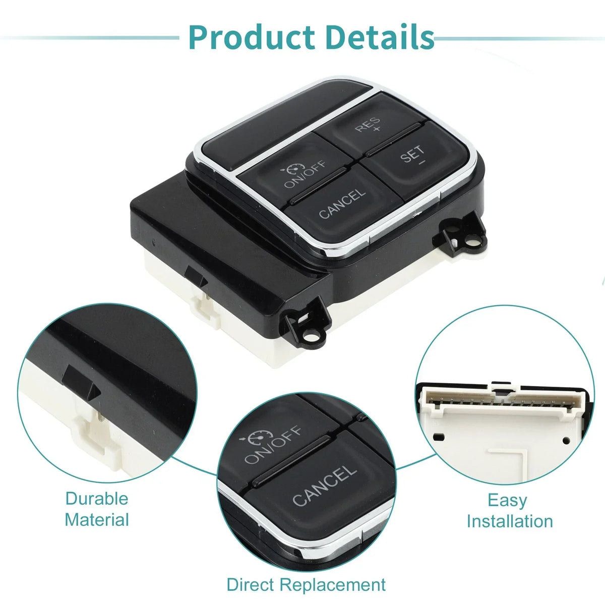Steering Wheel Cruise Control Switch for Charger Durango 2006-2019