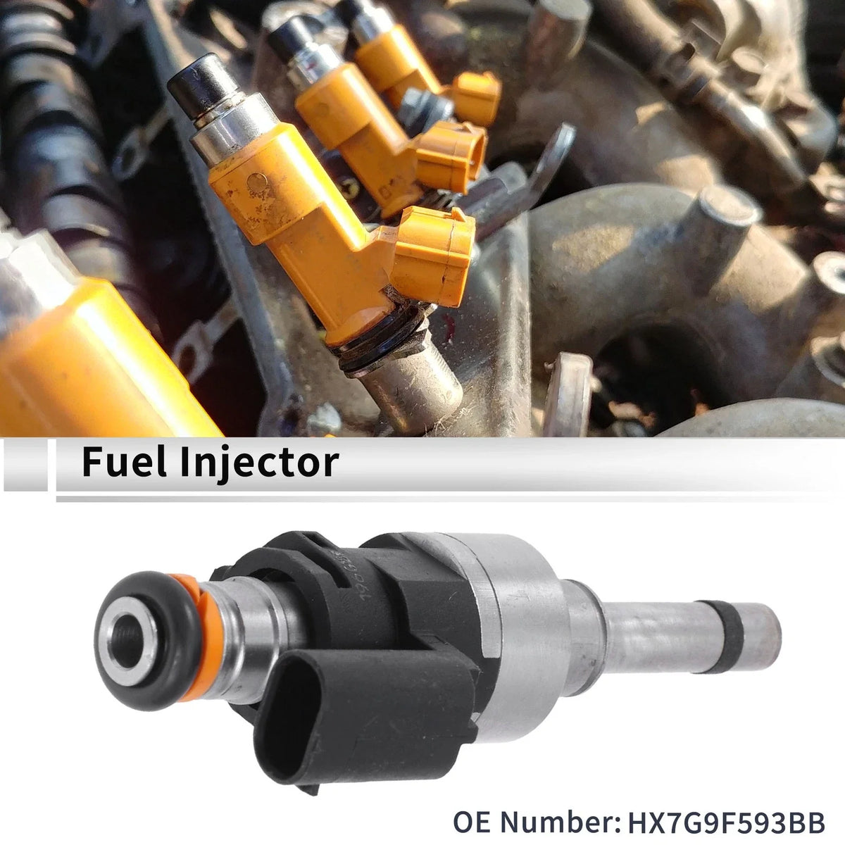 Fuel Injector No.HX7G9F593BB for Ford Escape (2017–2019)