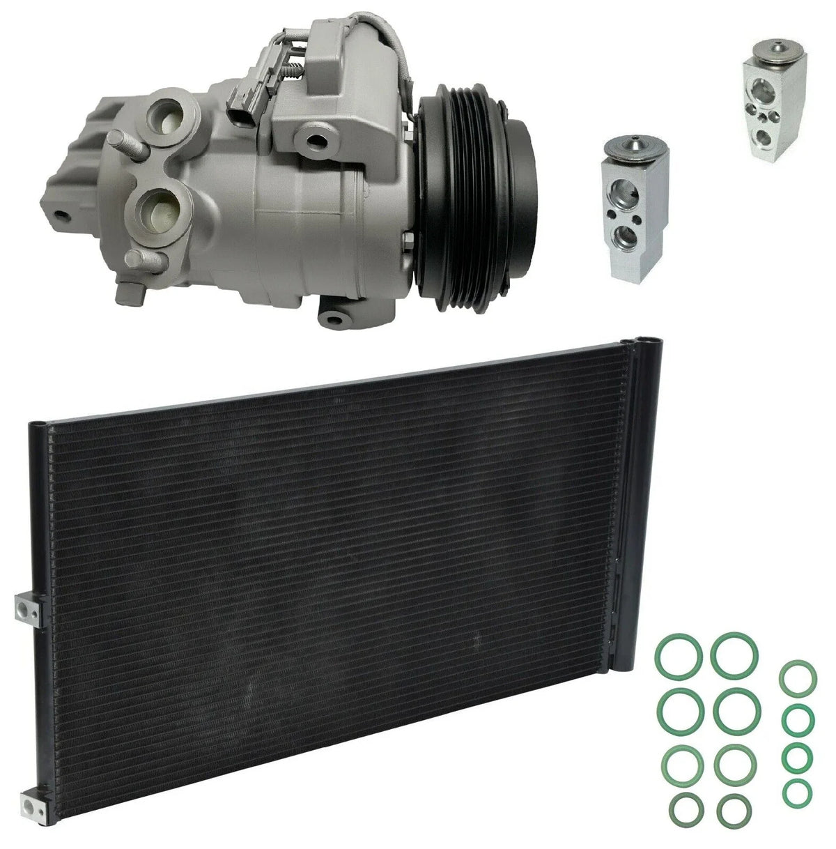 A/C Compressor Kit With Condenser for Ford Expedition 3.5L (2017–2017)