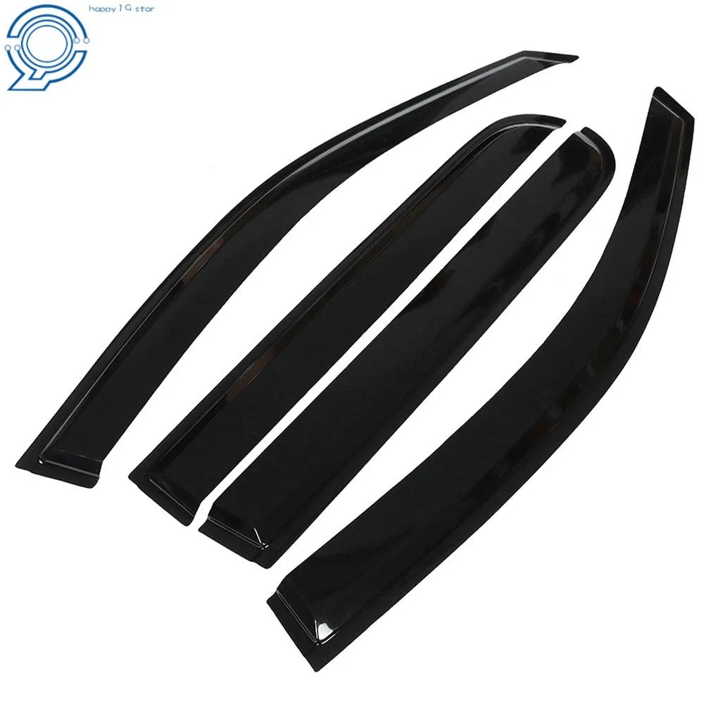 Set of 4 Window Visors for Toyota Hilux (2005–2015)