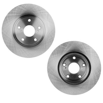 Front Brake Disc Set for Toyota Highlander (2001–2007) - Plain Surface