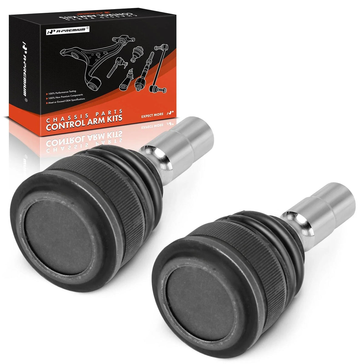 2Pcs Front Lower Suspension Ball Joint Kit for Ford Mustang (2005–2010)