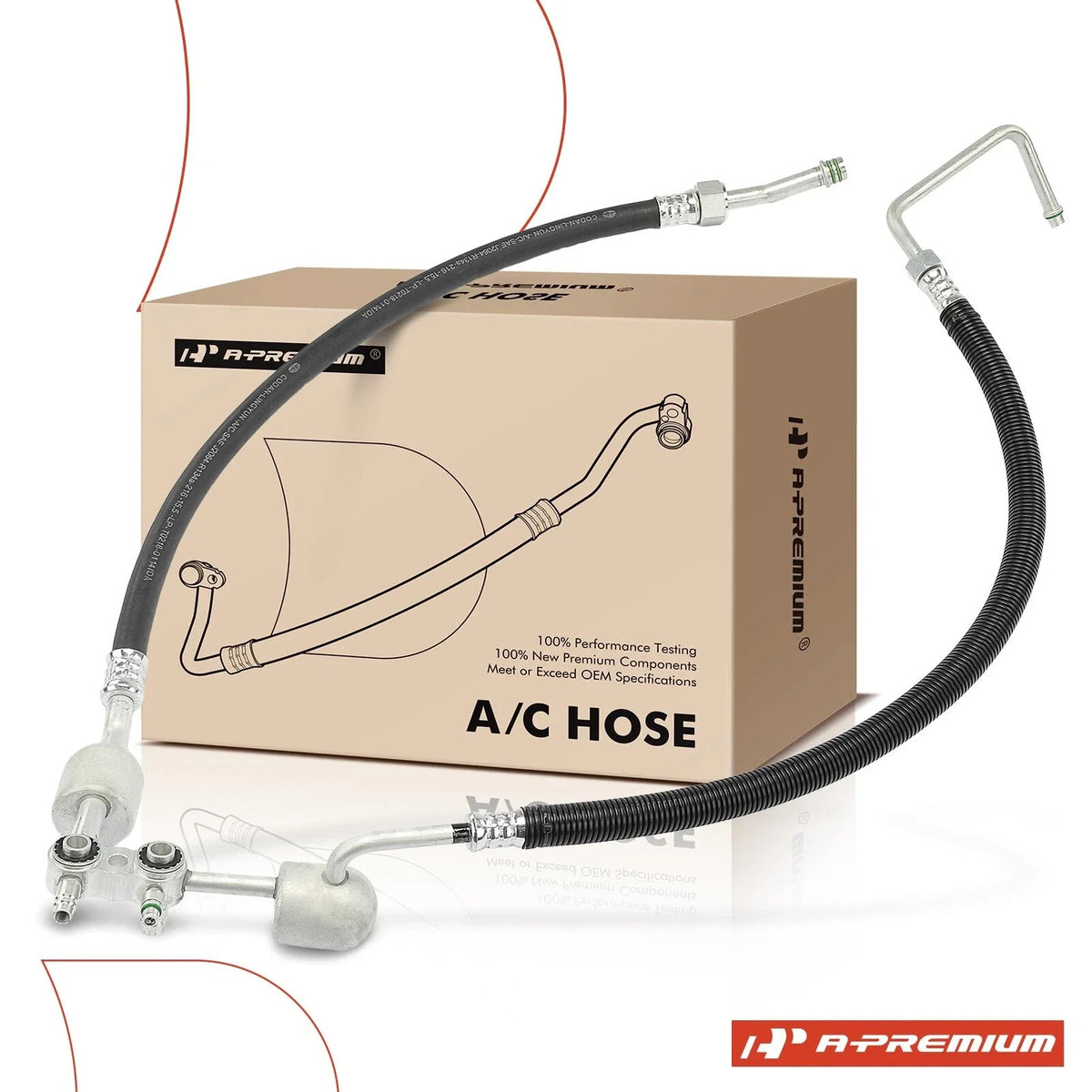 A/C Suction & Discharge Line Hose for Chevy C2500 Suburban (1992–1999)