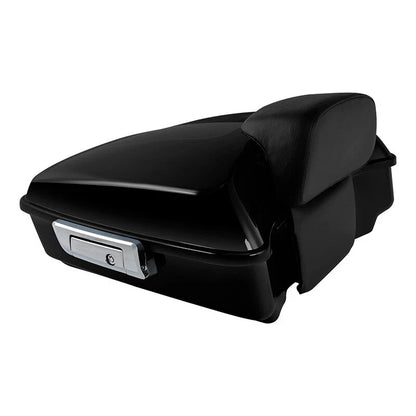 Chopped Trunk Backrest Pad for Touring Harley (2009–2013)