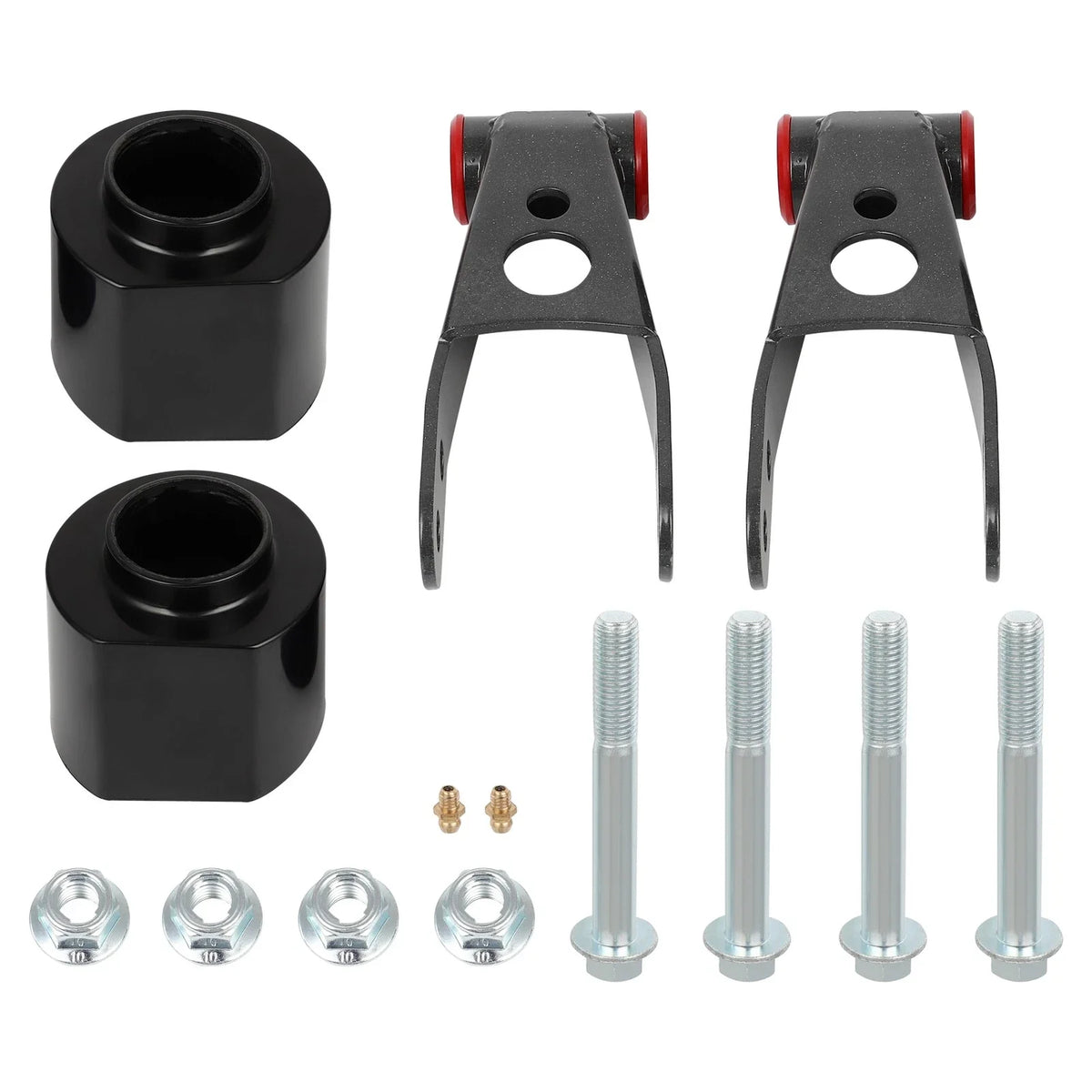 3" Front Coil Spacers & 2" Shackles Lift Kit for 1984-2001 Jeep Cherokee XJ