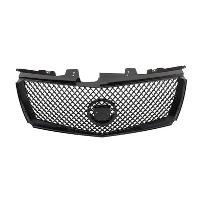 Front Upper Grille Replacement Set for Cadillac CTS (2008–2013) Gloss Black