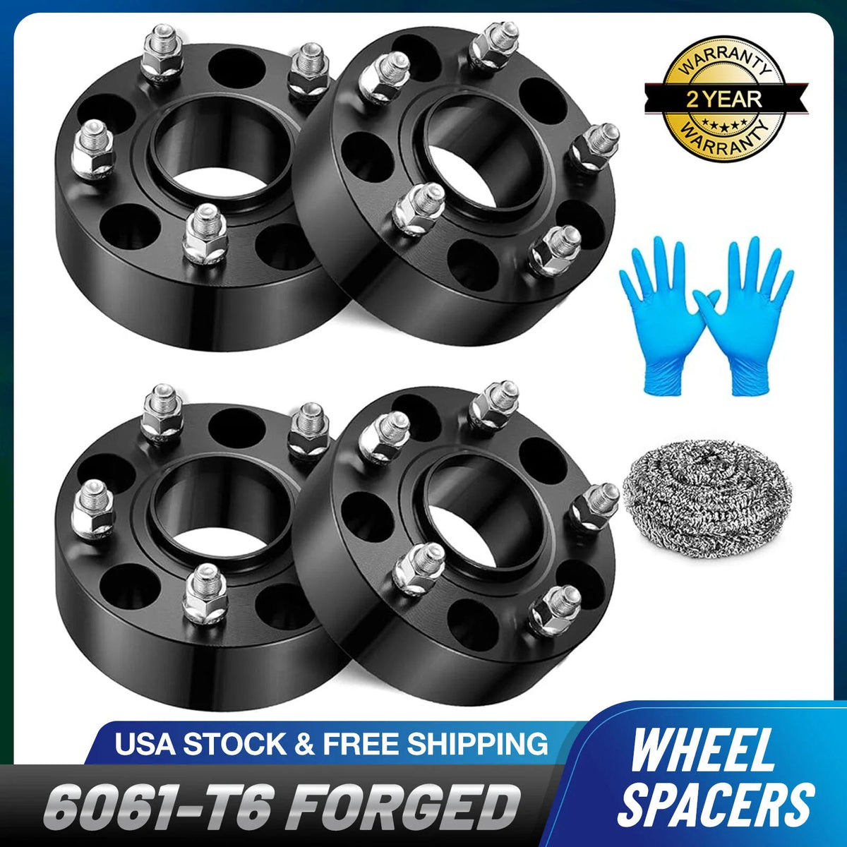 2" Hubcentric Wheel Spacers for Jeep Commander (2005–2010) (5x5/5x127)