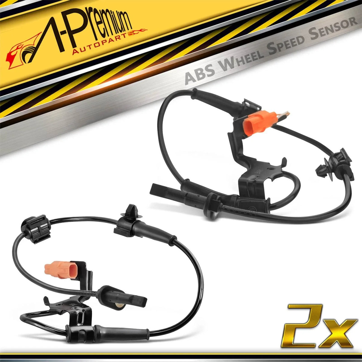 2X Front ABS Wheel Speed Sensor for Honda CR-V (2002–2006)
