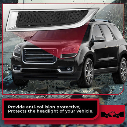 Chrome Molding Front Left Fog Light Cover for GMC Acadia 2013-2017