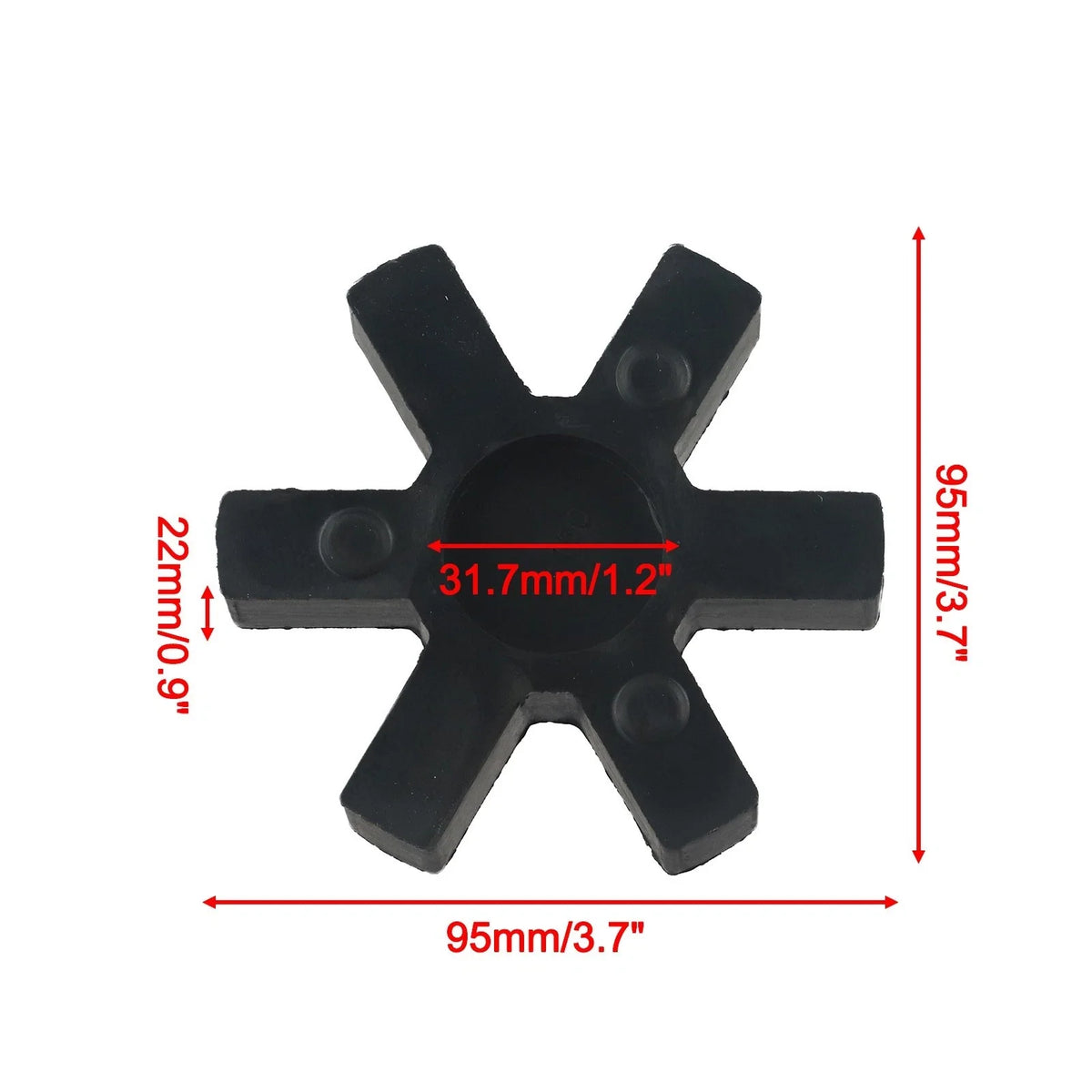 Reliable Performance L150 Jaw Coupling Spider Insert for Lovejoy