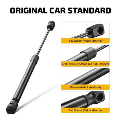 Rear Topper Window Gas Shocks Struts Set of 2 (13") for Camper Shell