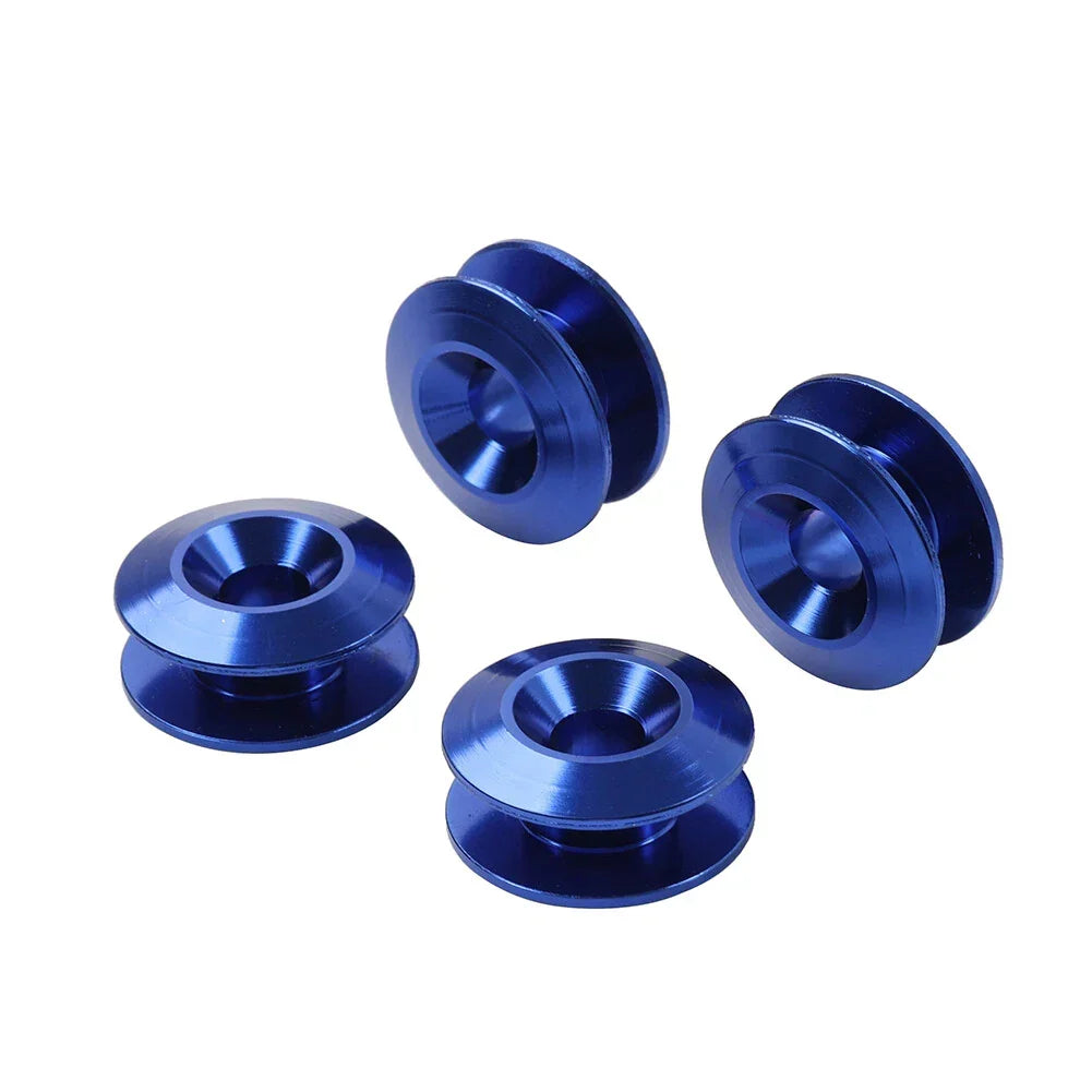 Set of 4 Blue Quick Release Clips for Trunk Hatch Lid