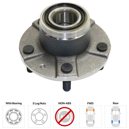Wheel Hub for - Rear Driver/Passenger Side