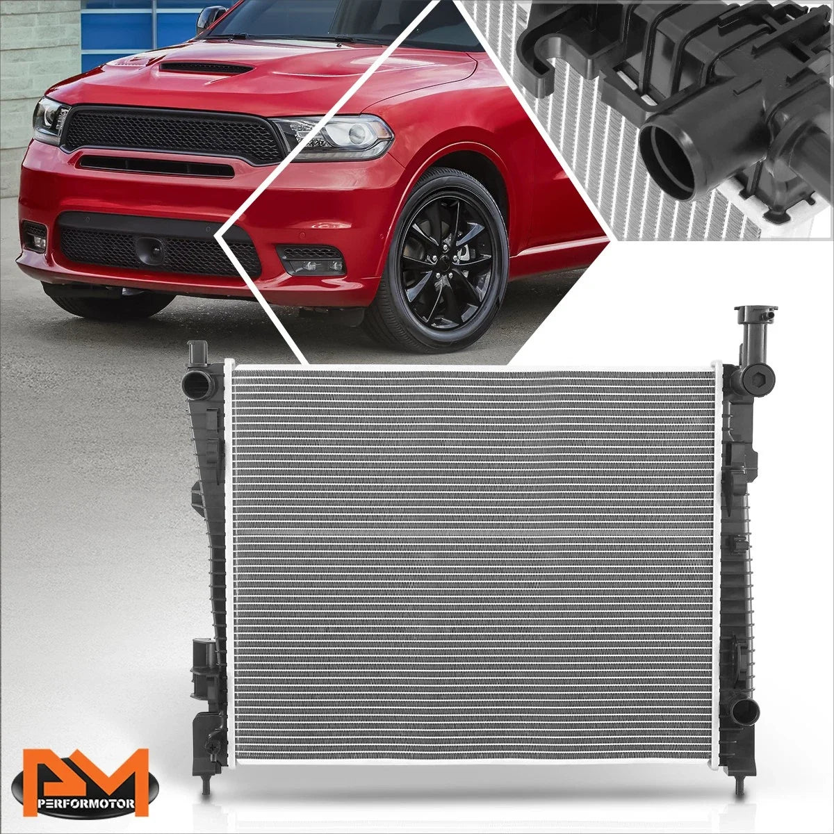 Cooling Radiator DPI-13700 for Dodge Durango 5.7L (2015-2020)