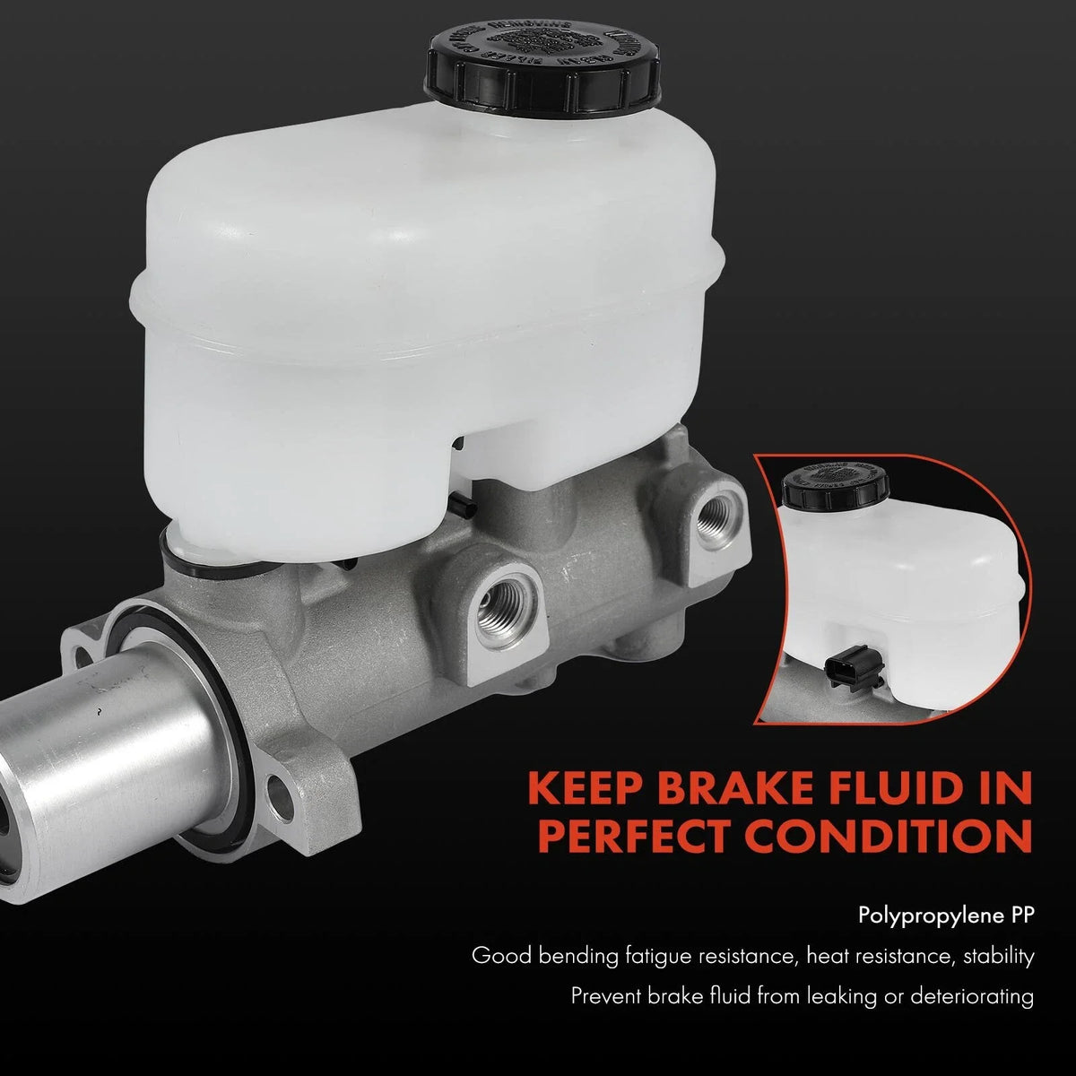 Brake Master Cylinder for 2005-2006 Ford E-150 with Reservoir & Sensor