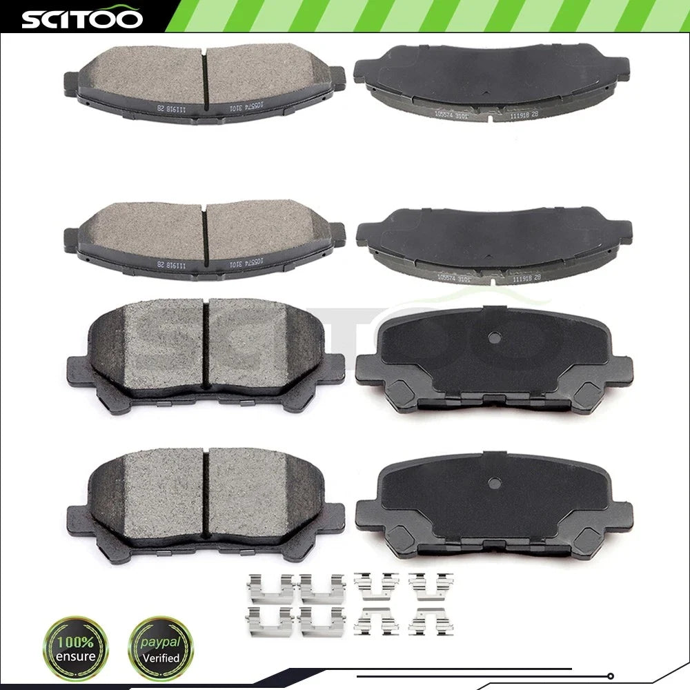 Brake Pads Set for Honda Pilot (2009-2011) - Low Dust