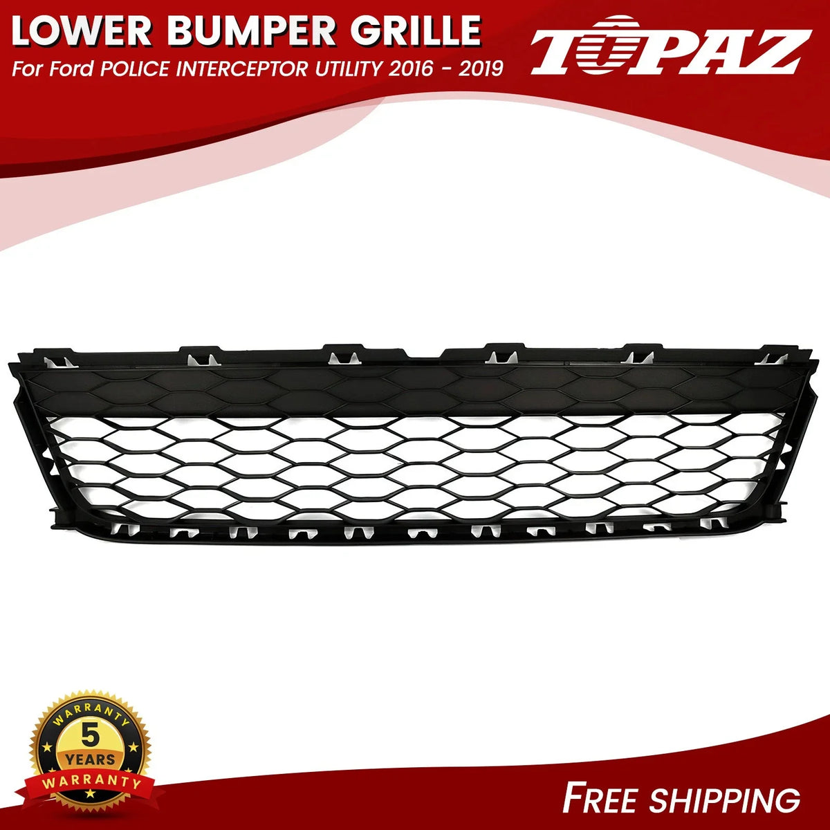 Lower Bumper Grille for Ford Police Interceptor Utility (2016–2019)