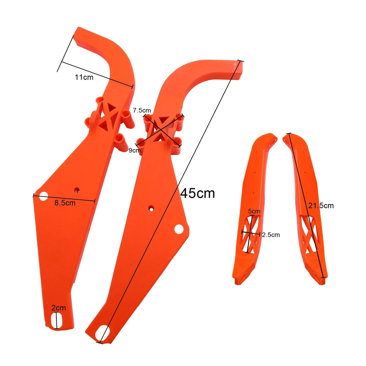 Speaker Brackets for Inner Fairing Batwing on Harley Electra 1996-2013