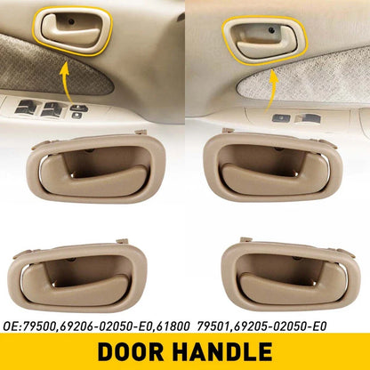 1998-2002 Toyota Corolla, Chevrolet H Set of 4 Inside Door Handles