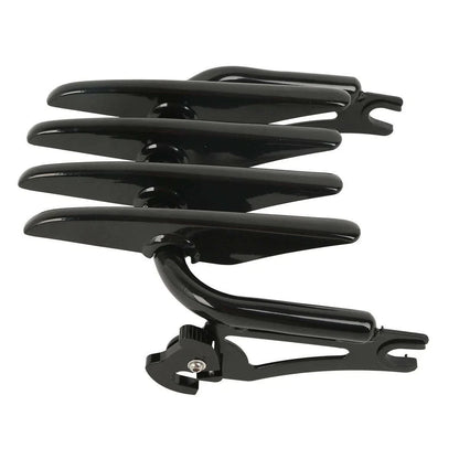 Luggage Rack & Docking Hardware - Black Stealth for Harley Touring 2009-2013