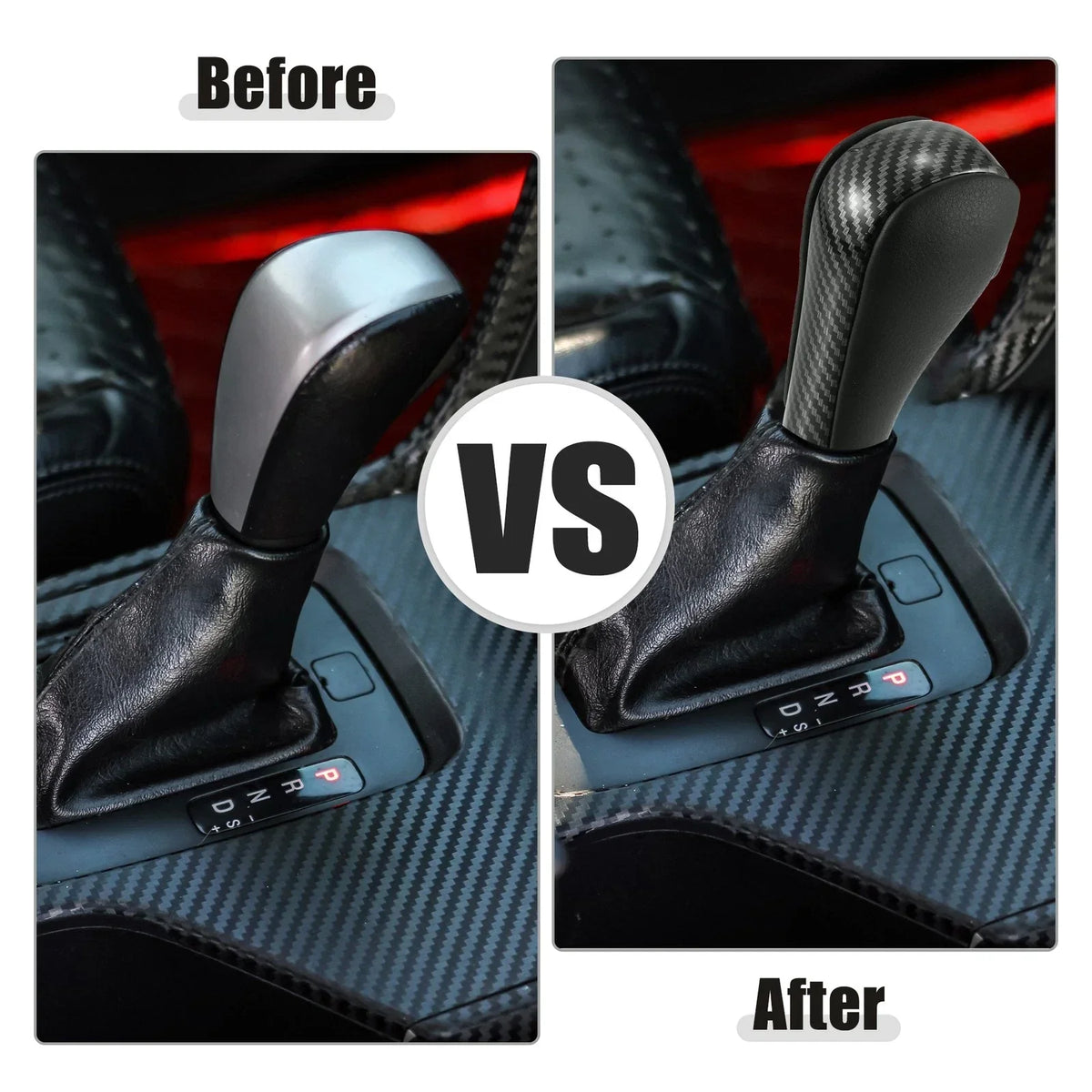 Automatic Gear Shift Knob - Black Finish for BMW 3 Series E36