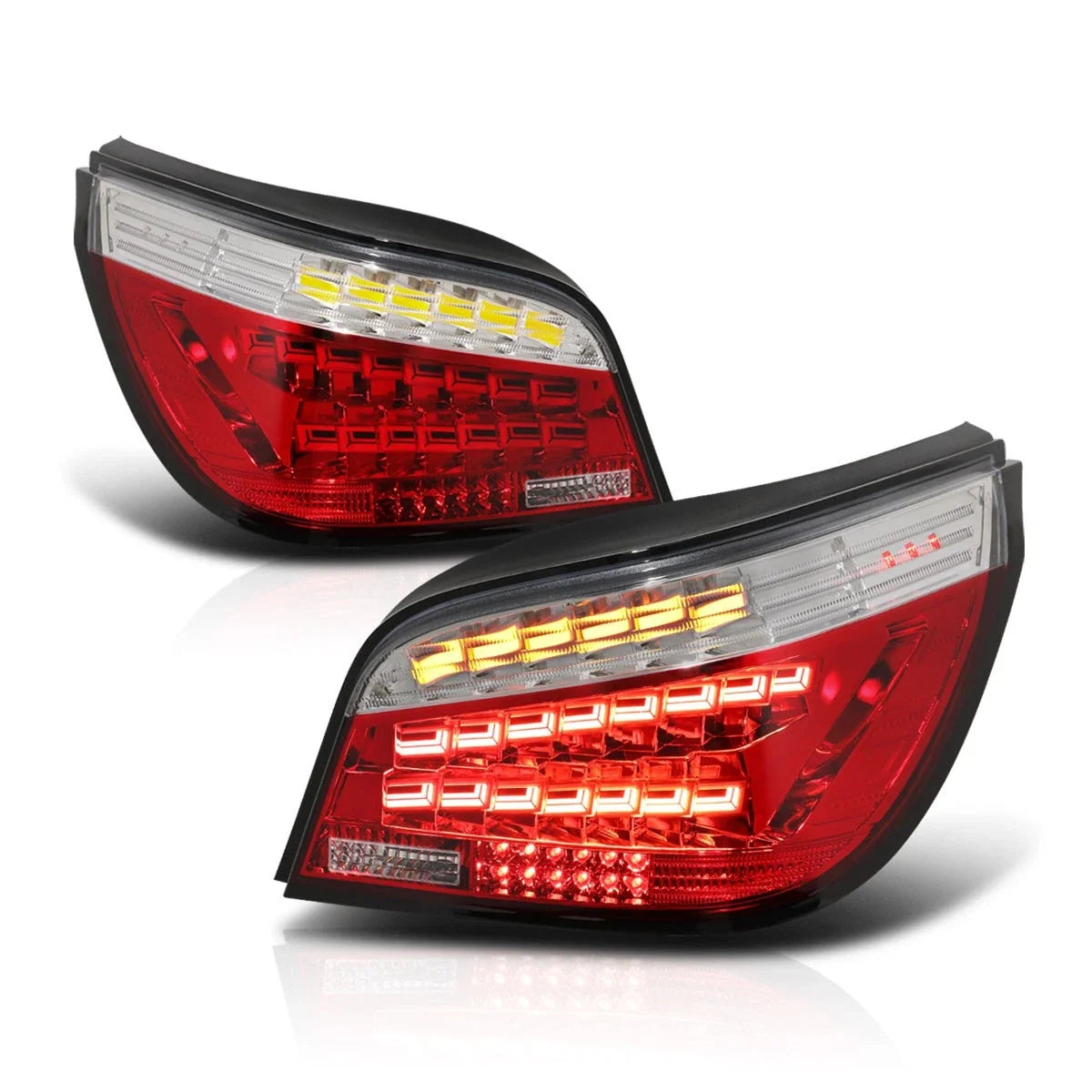 Sequential OLED Turn Signal Tail Brake Light for BMW E60 Sedan (2004–2007)