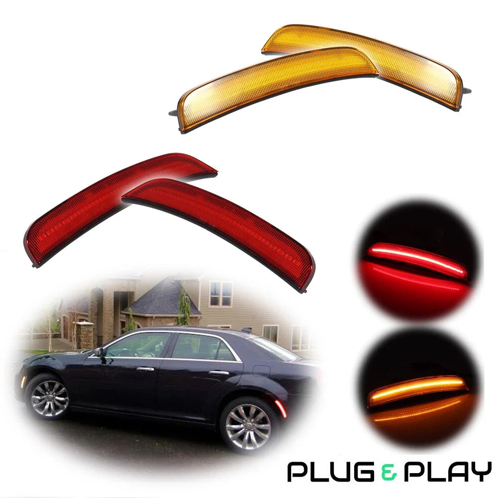 LED Side Marker Light Lamps for Chrysler 300 (2015–2023)