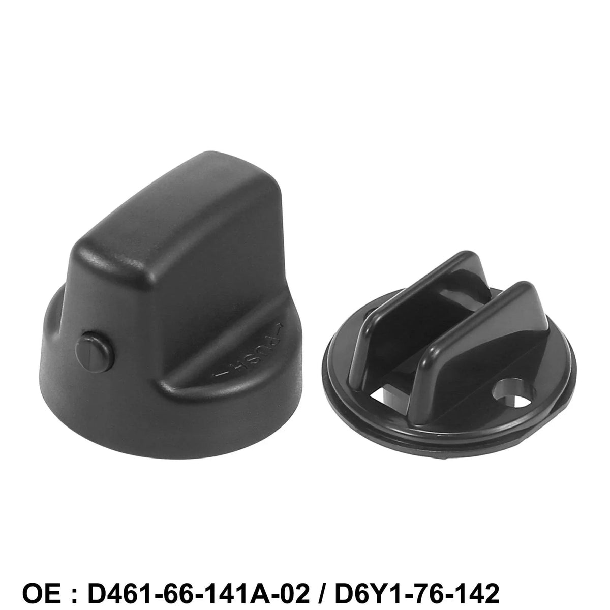 Set of 2 Ignition Start Switch Buttons D461-66-141A-02 for Mazda CX-9 (2007–2015)