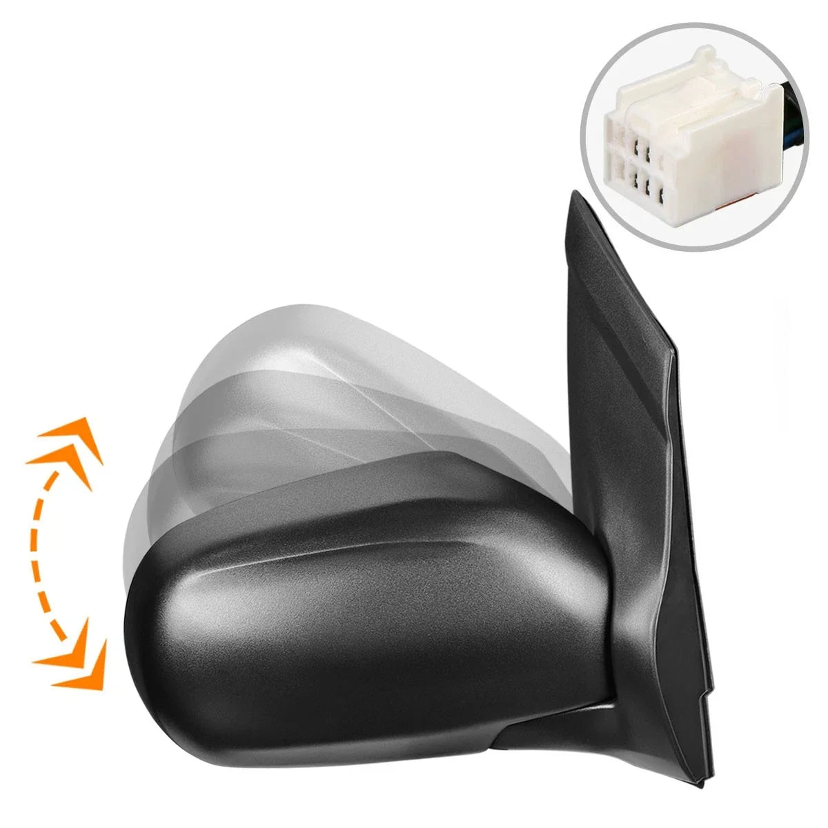 Heated Powered Rear View Door Mirror Right Side for Mazda MPV 2000-2006