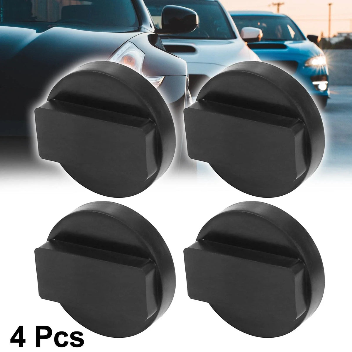 Set of 4 Jack Pad Support Rubber Frame Rail Protector for BMW 