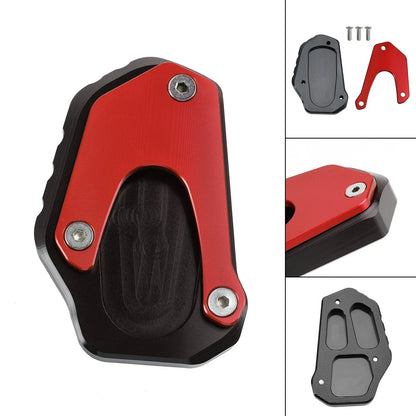 Red Kickstand Pad for Suzuki V-Strom DL1050XT (2020–2023)