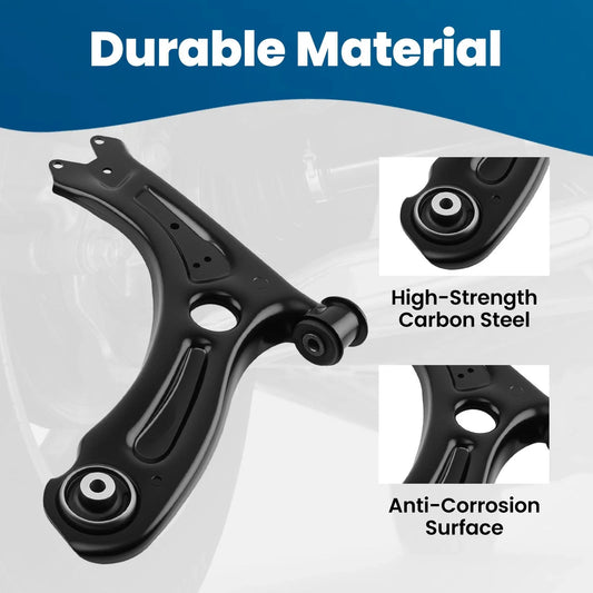 6PC Front Lower Suspension Kit for Volkswagen Jetta (2011–2018) 522-994 522-993