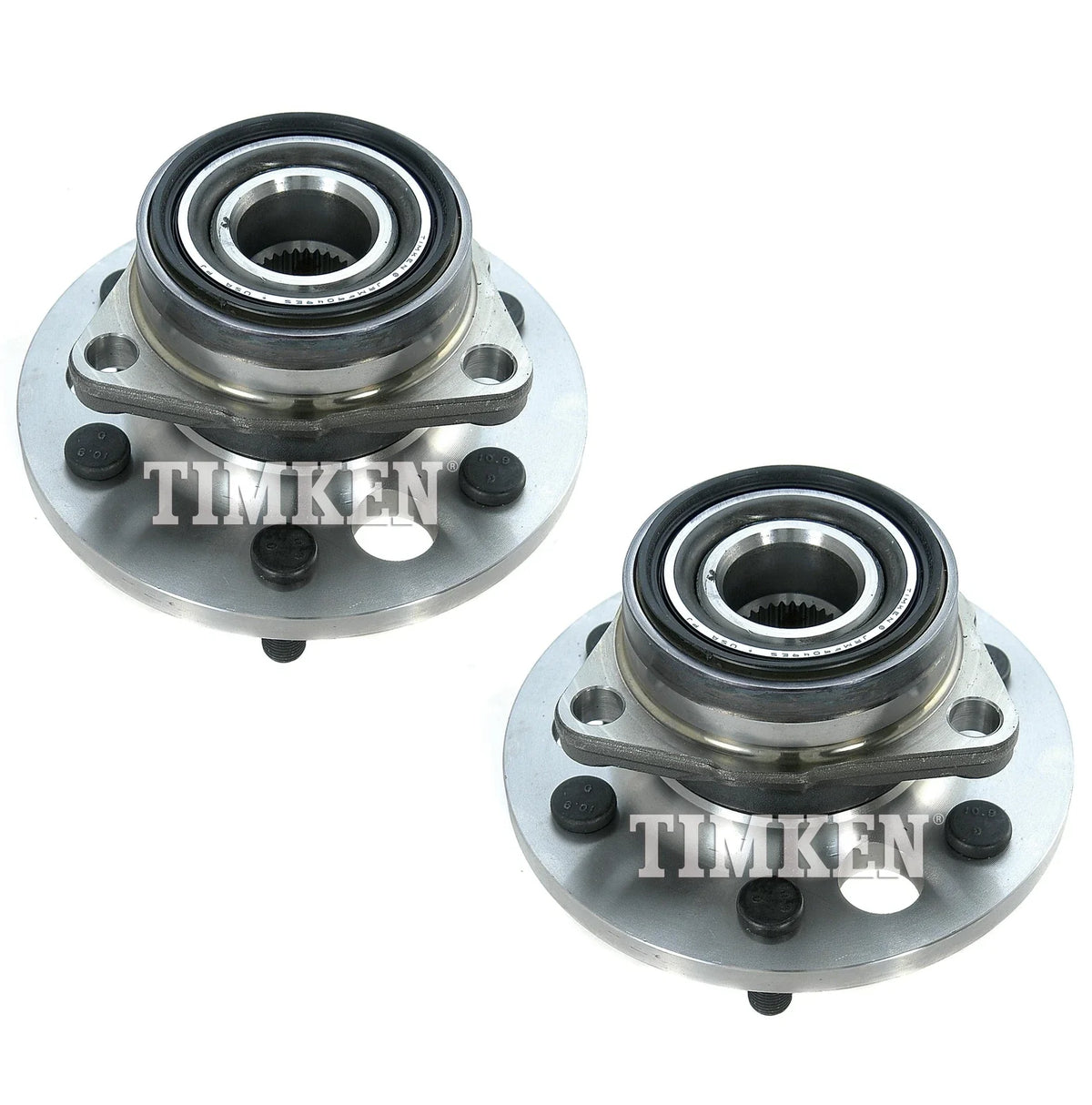 Set of 2 Front Timken Wheel Bearing & Hub Assemblies for Chevrolet GMC (4WD)