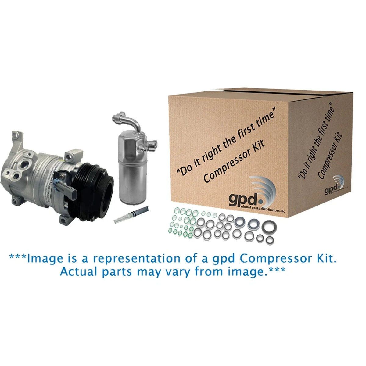 A/C Compressor with Clutch for Mercury Grand Marquis (2005)
