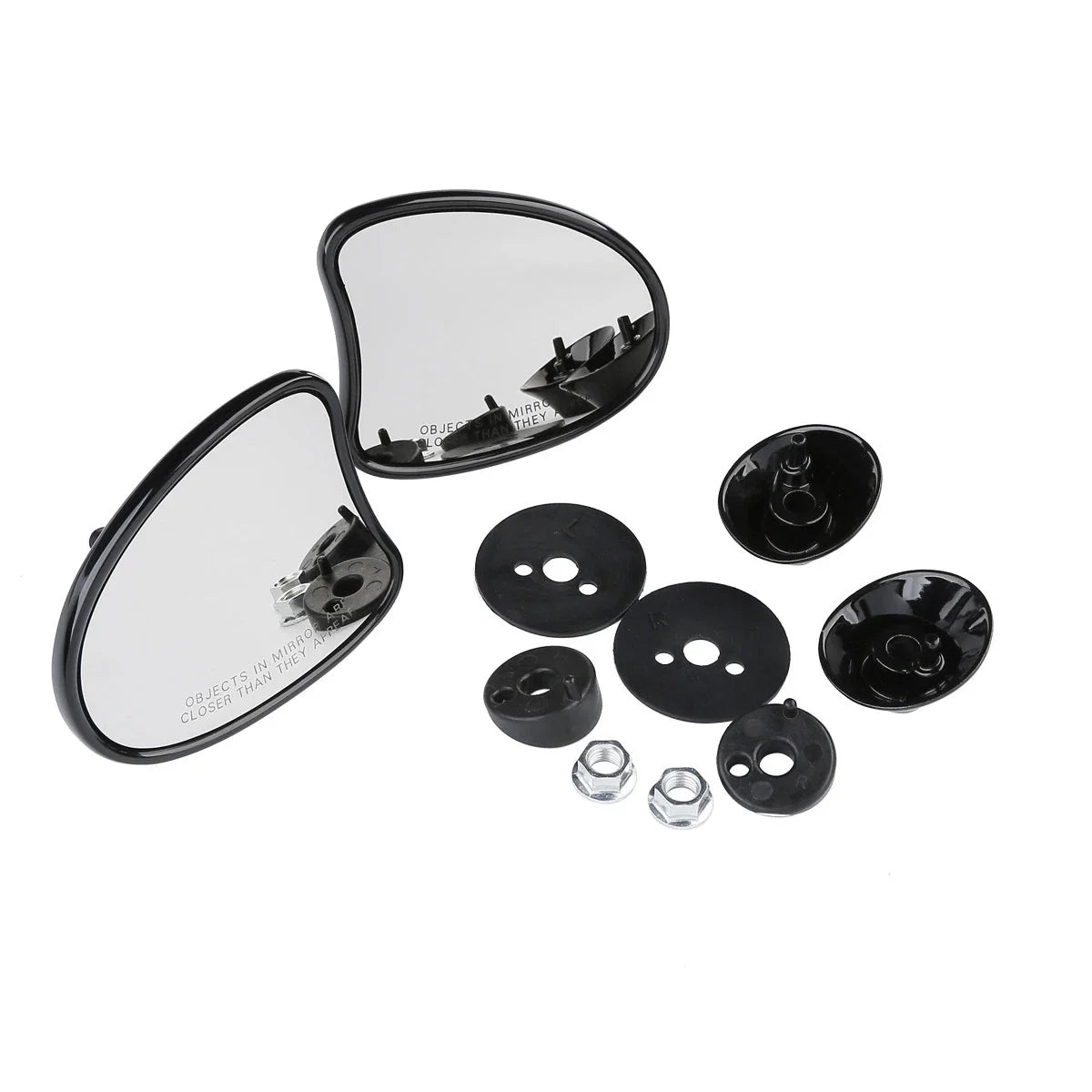 Tapered Fairing Mount Rear-View Mirrors for Harley Touring Street Glide (2014–2023)