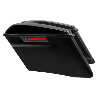 4" Stretched Saddlebags Conversion Bracket Kit for Harley Softail (1984–2017)