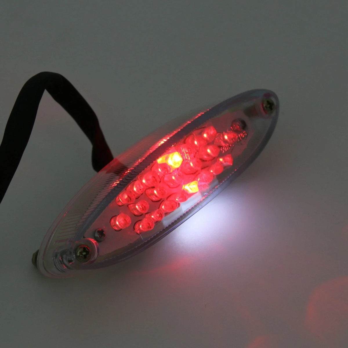 Smoke Lens LED Tail Light for Universal Motorcycle (No Specific Years)
