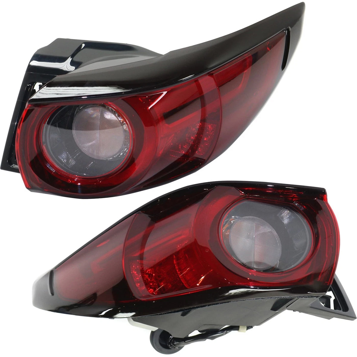 Tail Light Set for Mazda CX-5 (2017–2021) - Left & Right Outer Red Lens