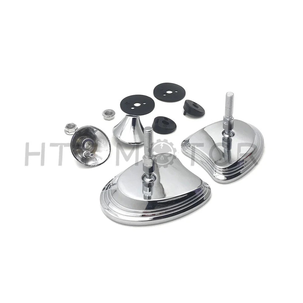 Rear Chrome Mirrors for Harley Street Glide (2014-2017) - Inner Fairing Mount