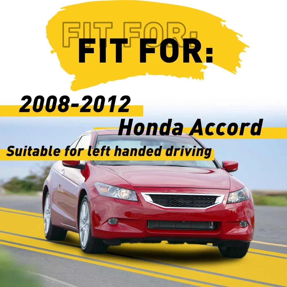 3D Carbon Fiber Interior Trim for Honda Accord 2008–2012