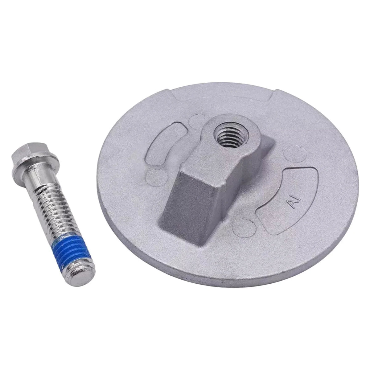 Zinc Mercruiser Alpha Anode Plate (18-6244, 76214Q5)